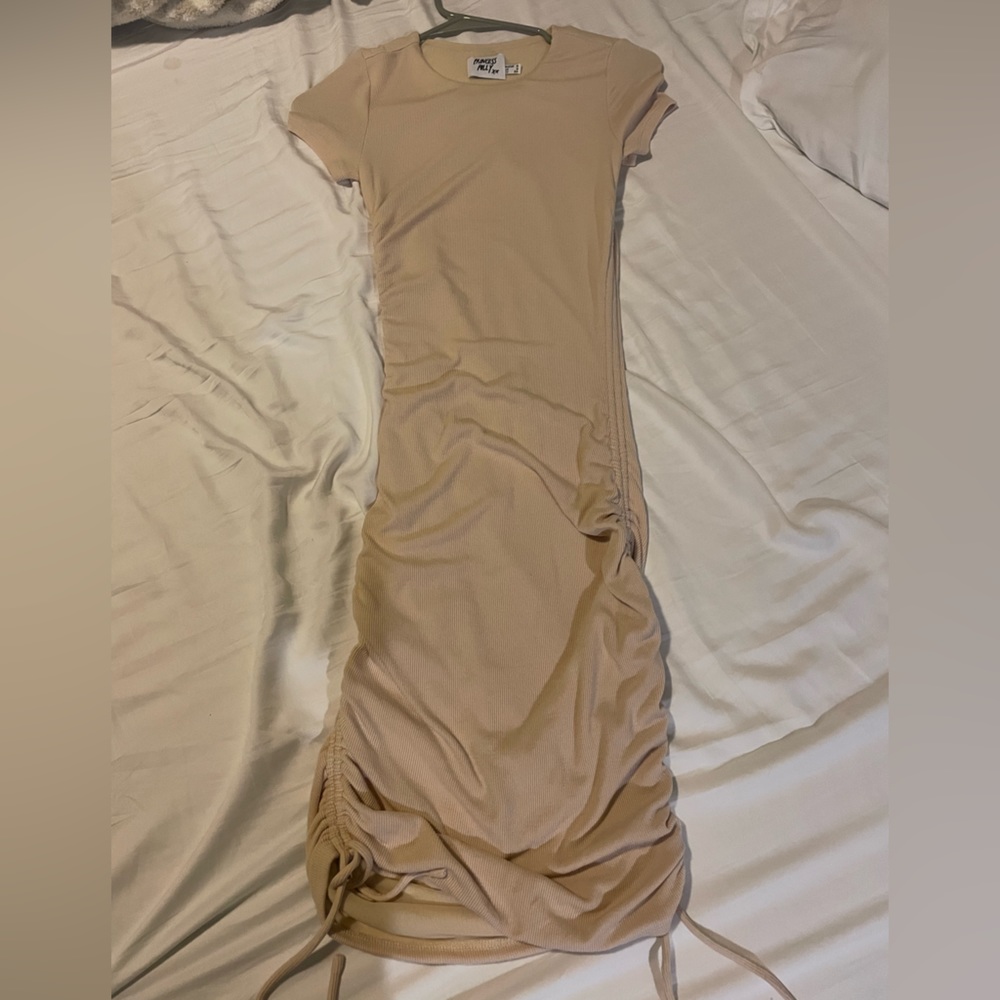 Princess Polly Beige Dress
